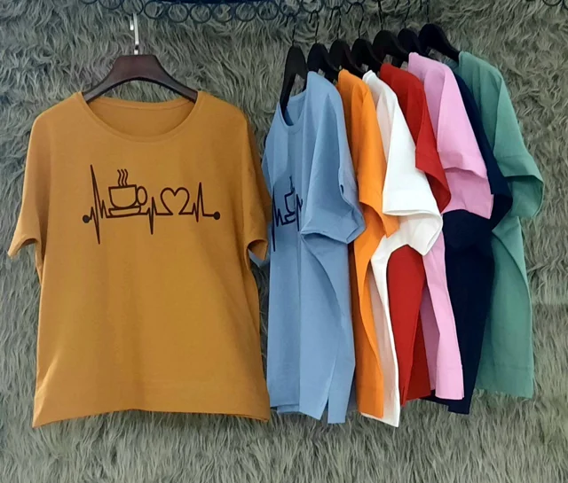 کیمینو نخ پنبه چاپی